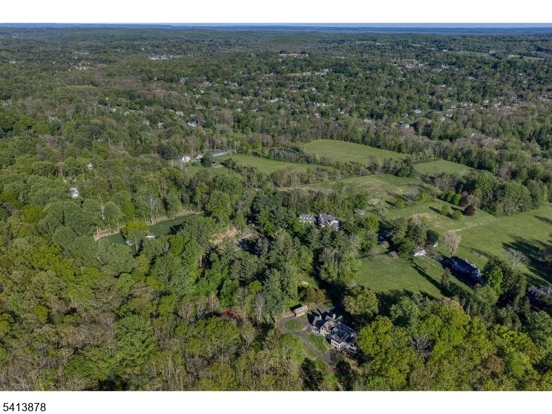Aerial into Mendham