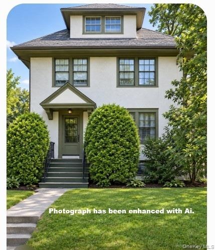 Front House Enhanced photo with Ai (Photoshopped) AKA what could be