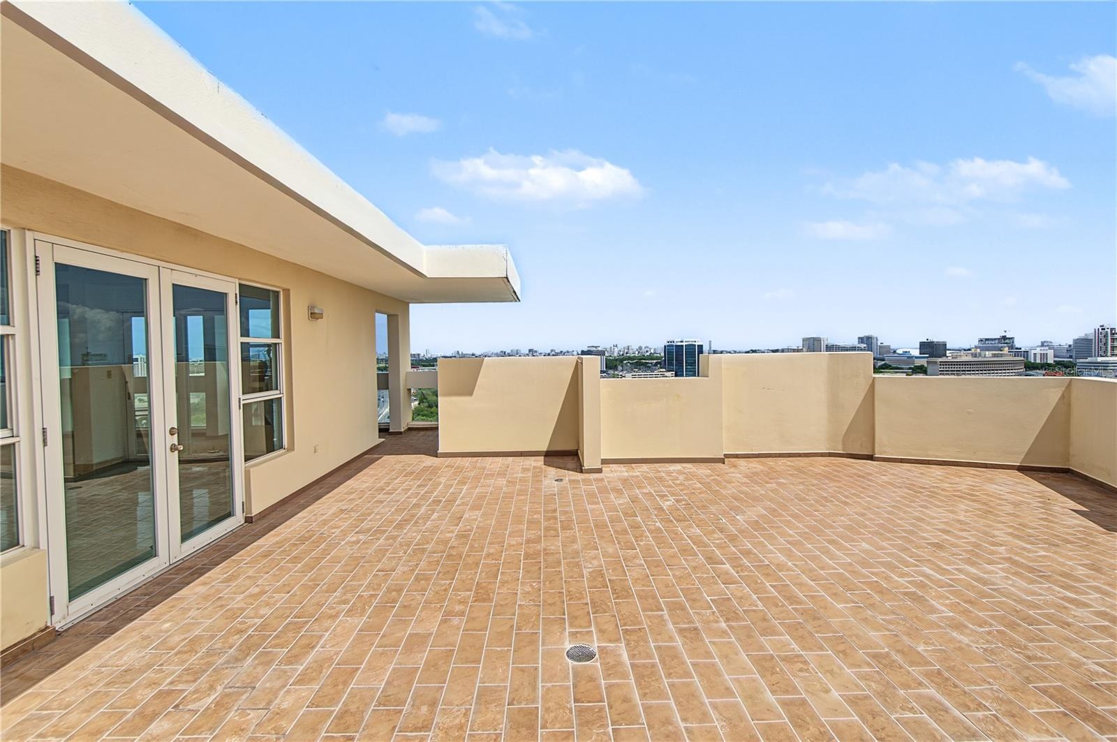 Second Level Open Terrace