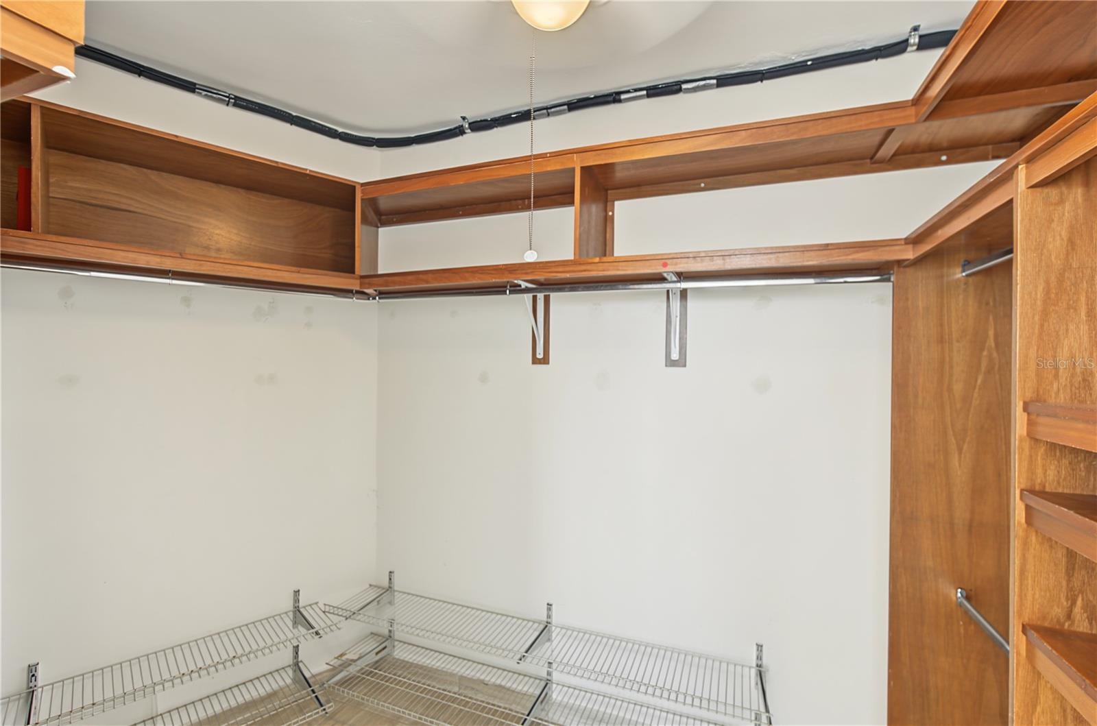 Primary Walk In Closet