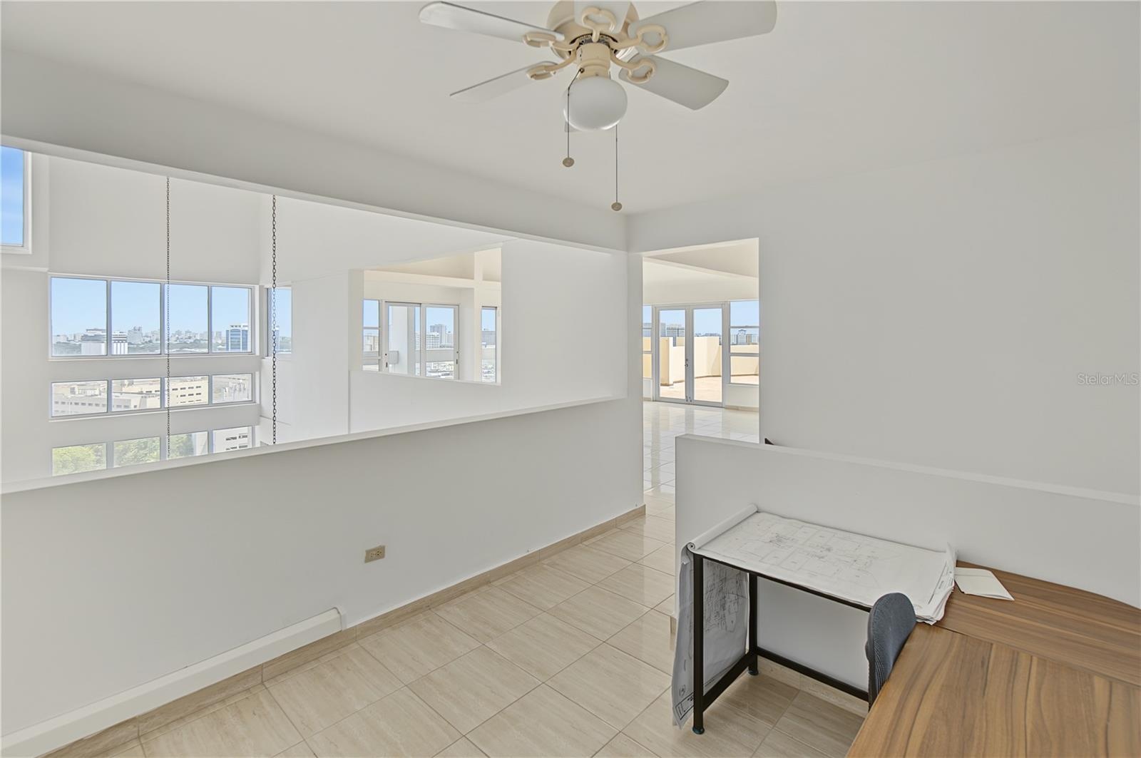 Second Level Foyer/ office space