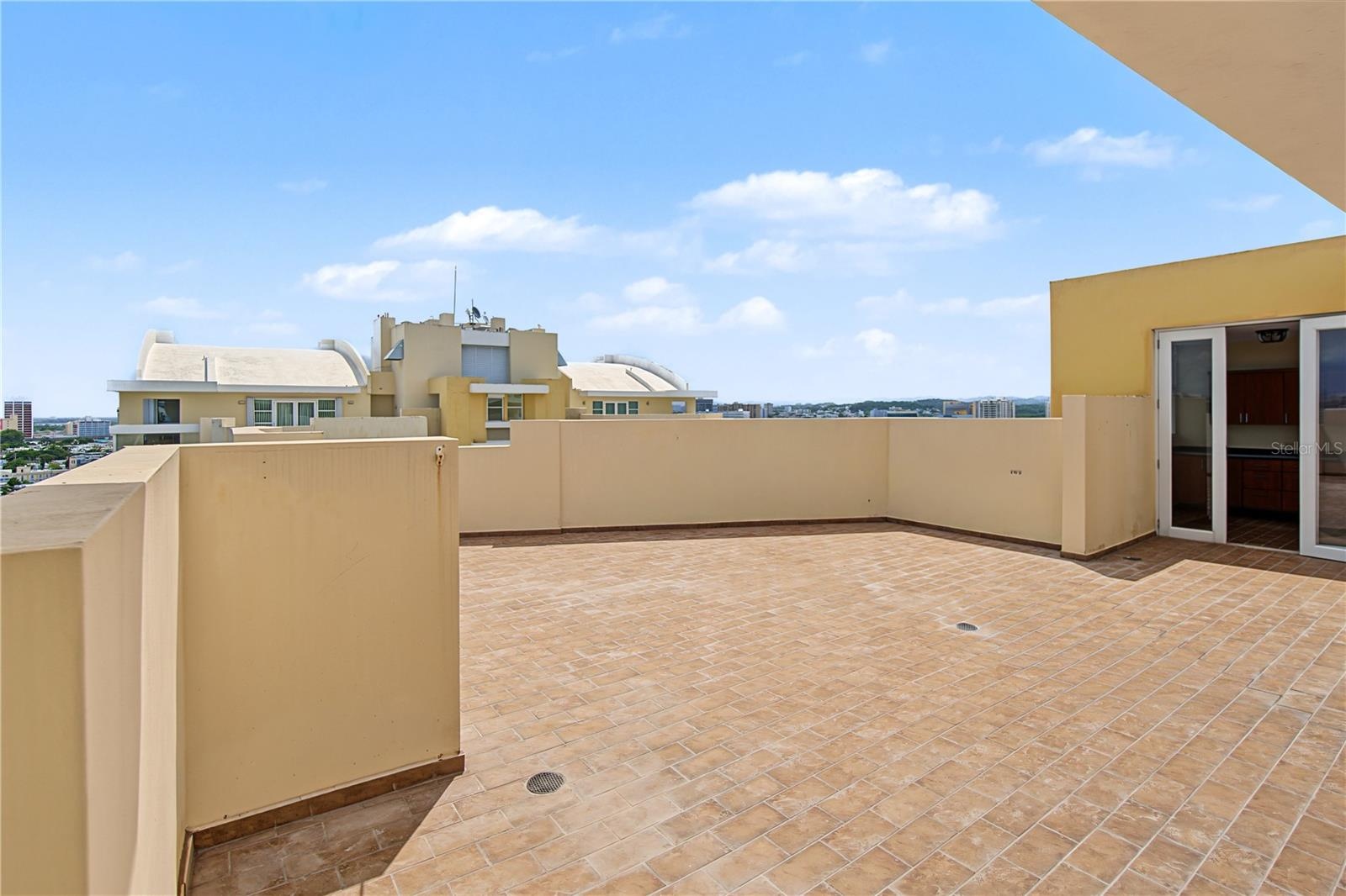 Second Level Open Terrace