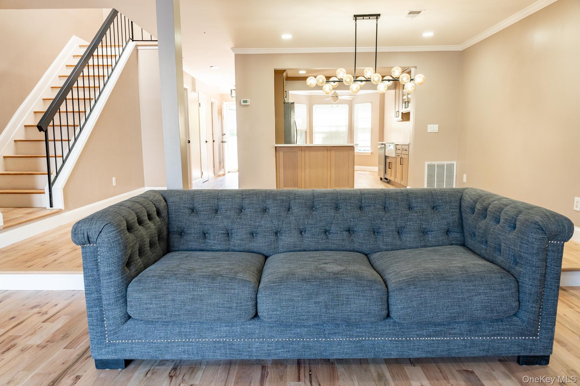 Dining and living area