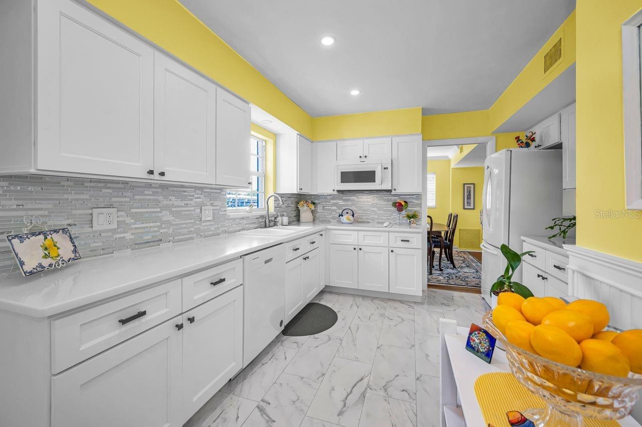 Newly updated kitchen