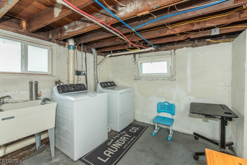 laundry basement