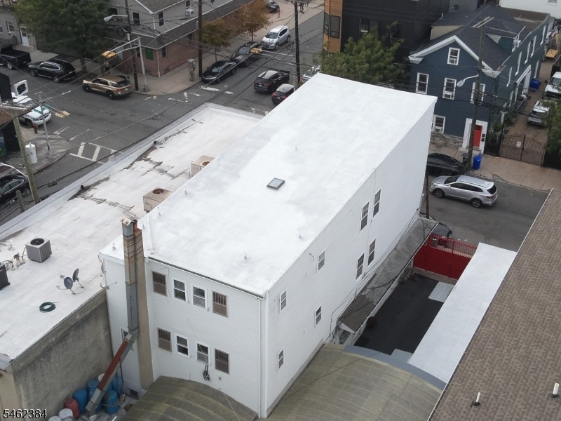Drone back of property
