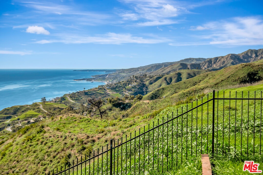 west from homesite