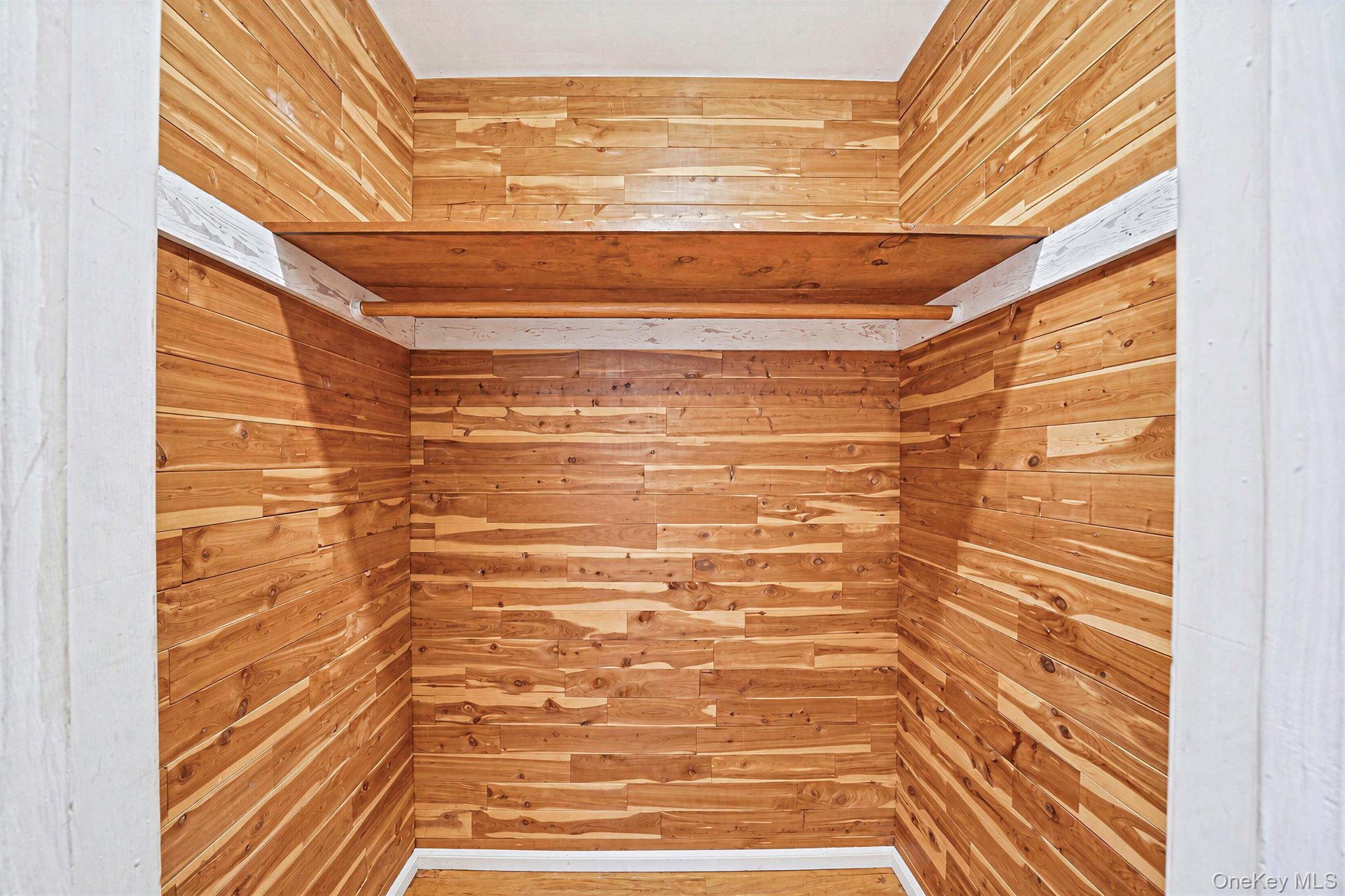Cedar closet on second floor