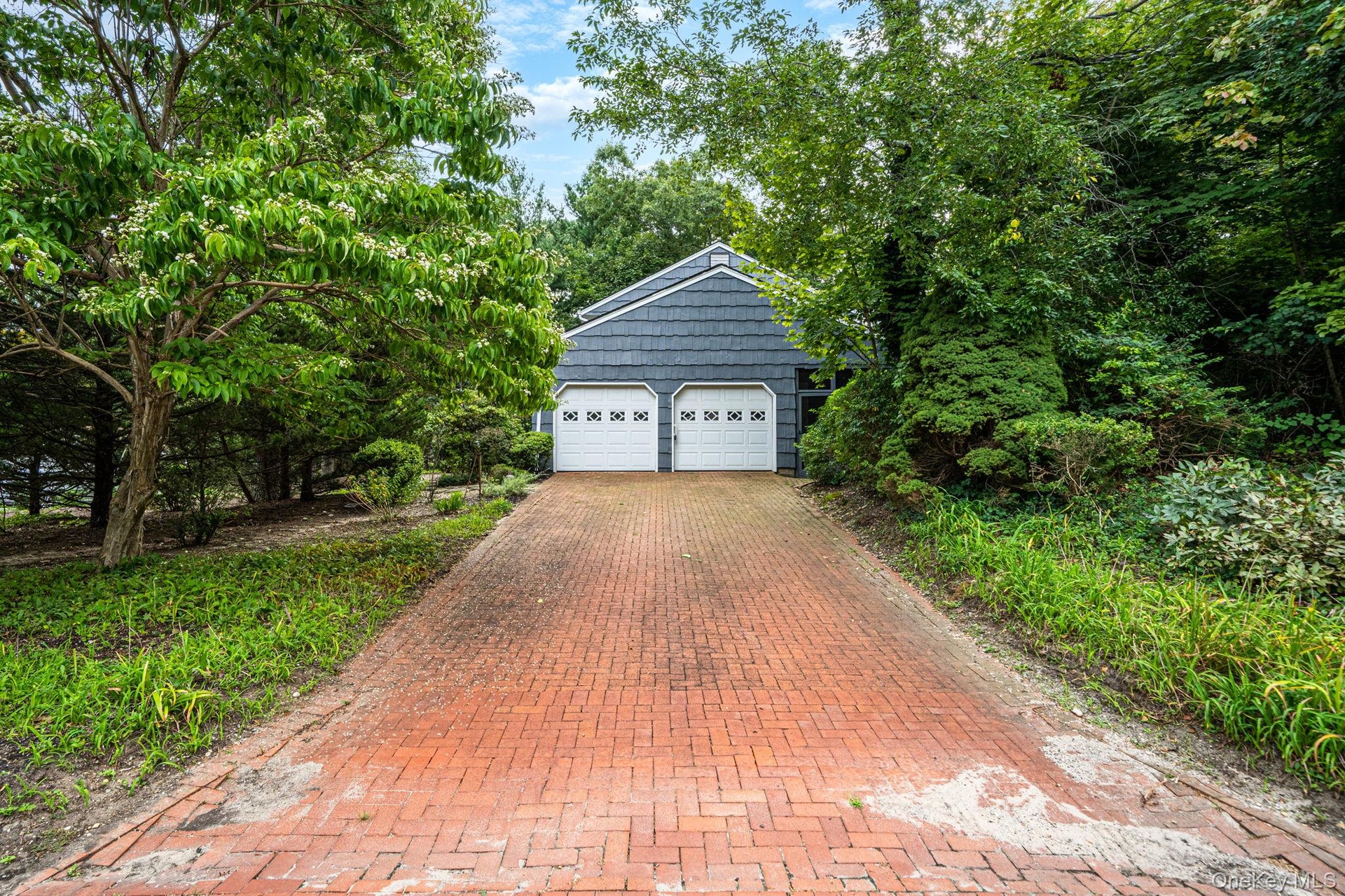 Two car garage