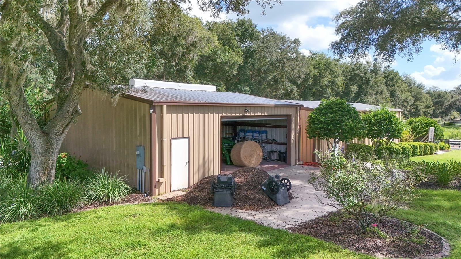 shop/equipment garage / storage