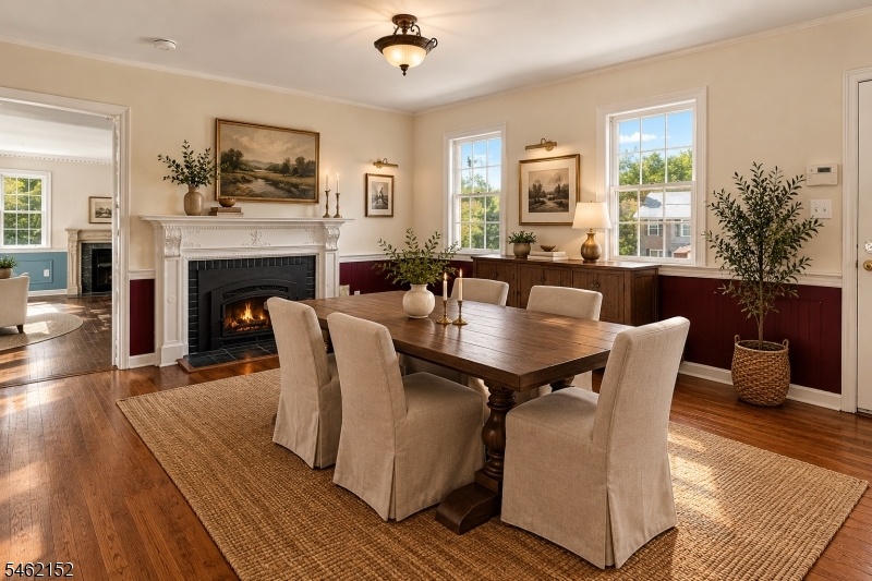 Dining Room Staged