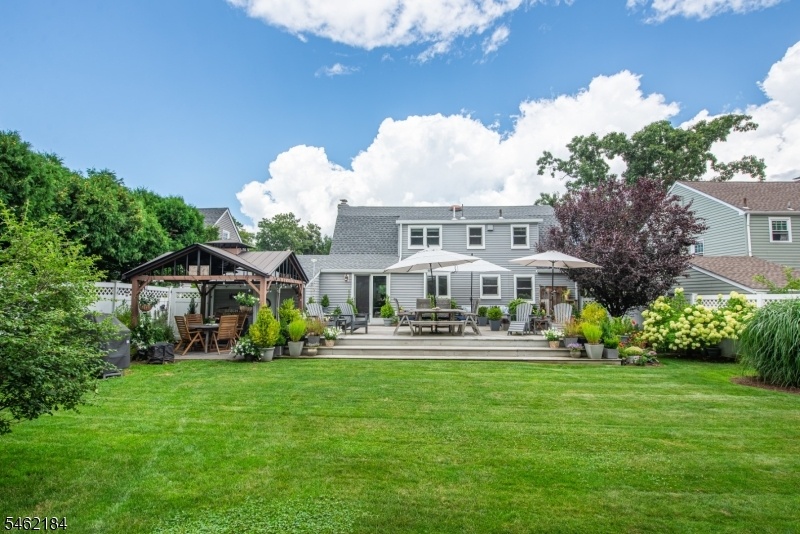 Expansive backyard