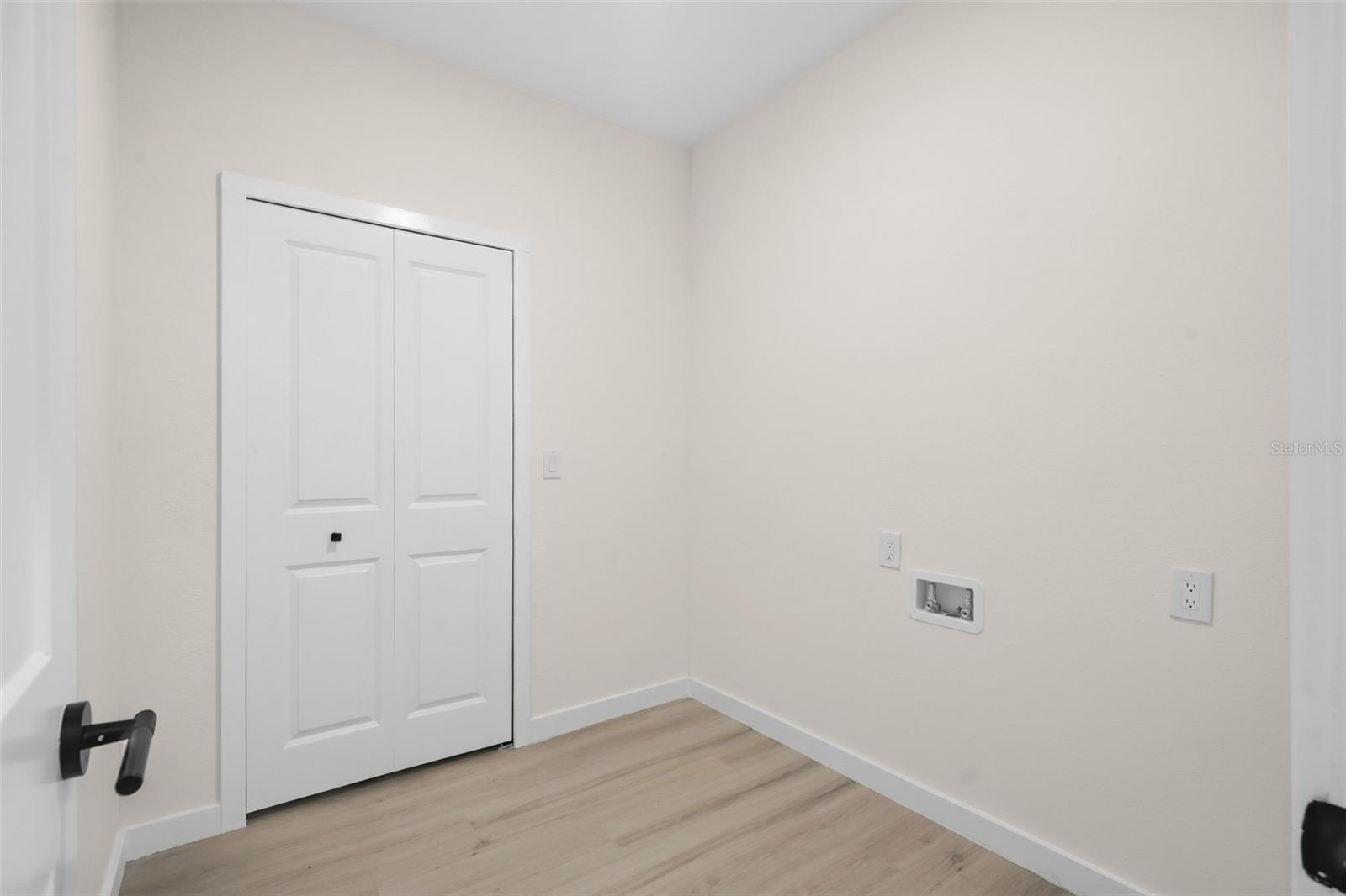 First floor laundry room
