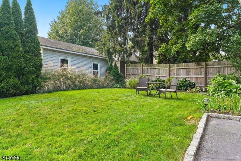 Yard with privacy Fence