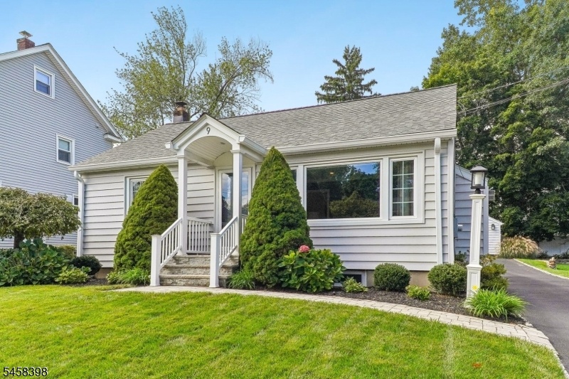 Beautiful landscaped front