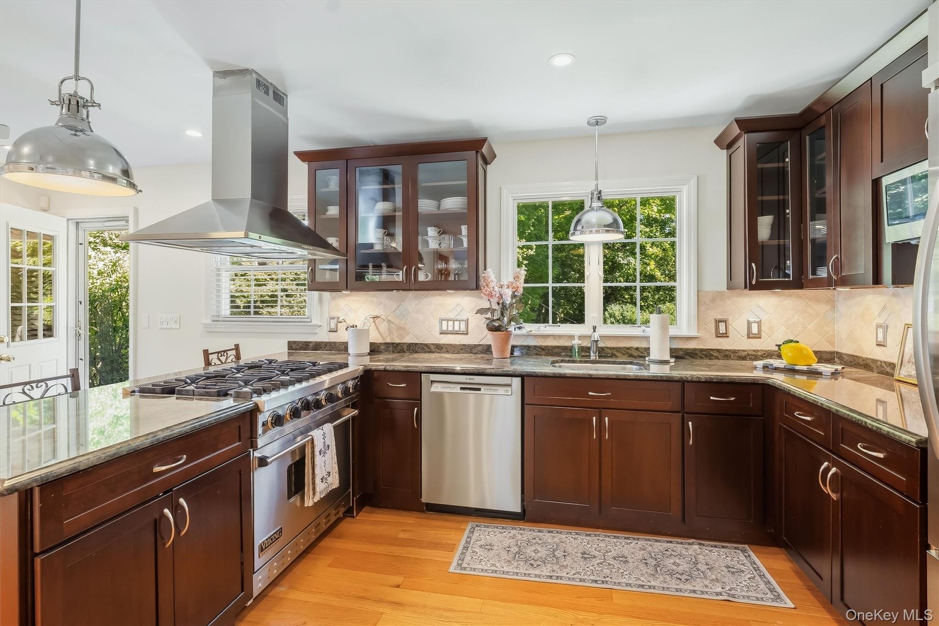 A kitchen that works beautifully from morning coffee to dinner.
