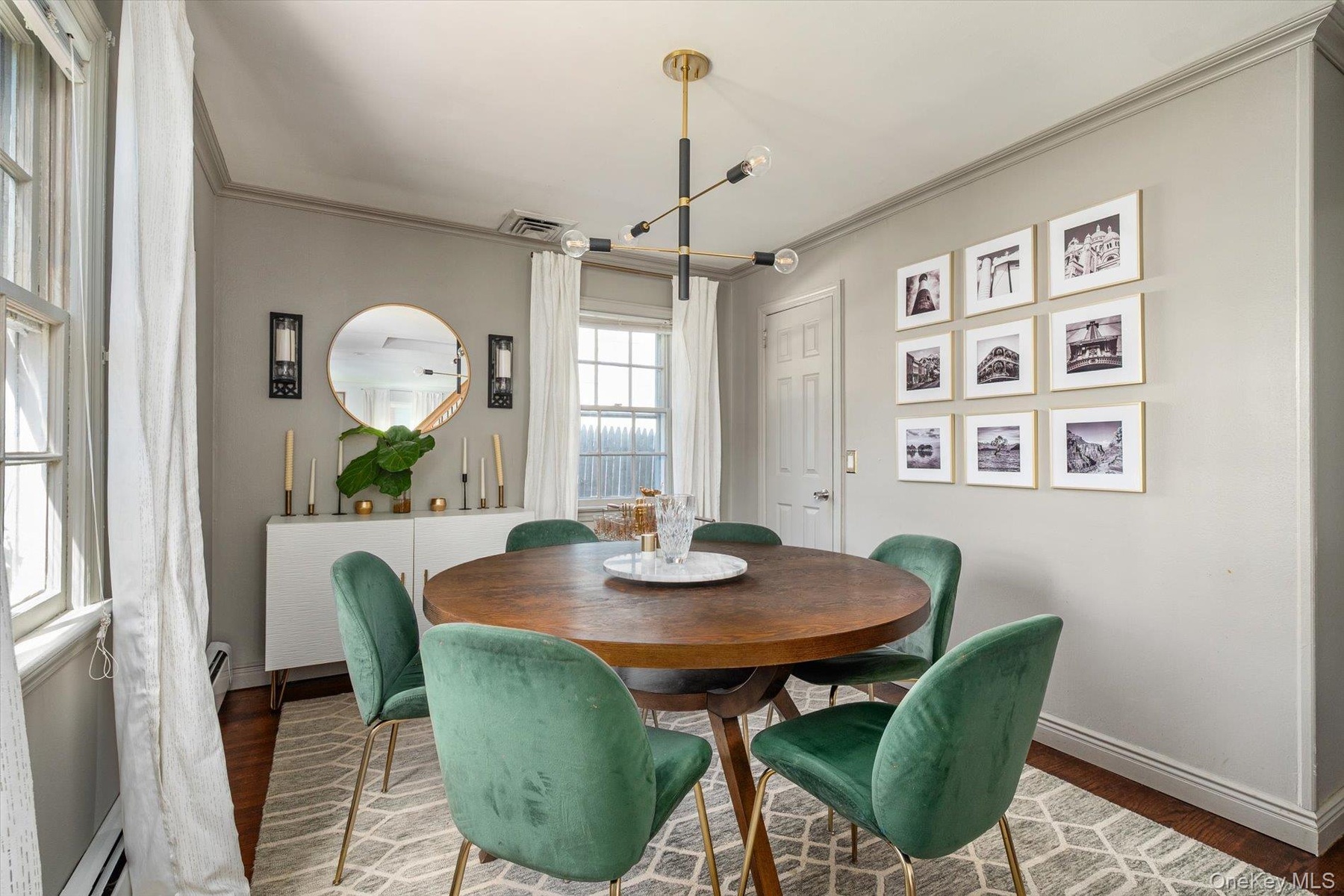 Formal dining room.