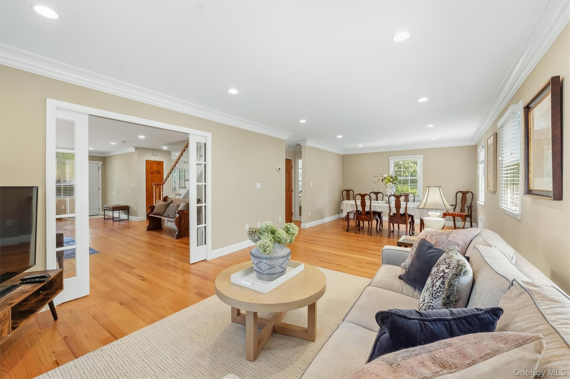 A little extra space for lingering long after dinner is over.