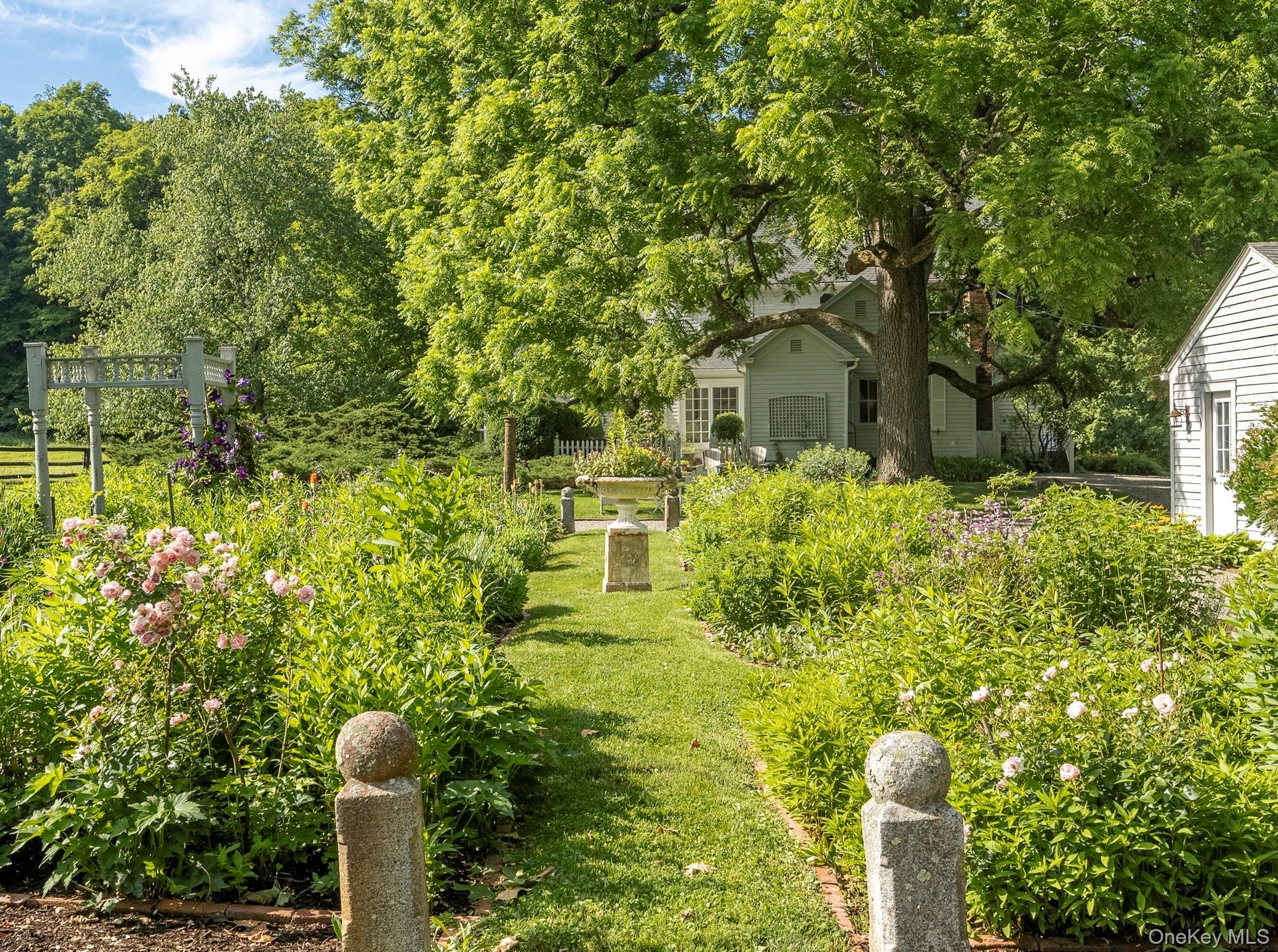 Magazine Features Formal Garden