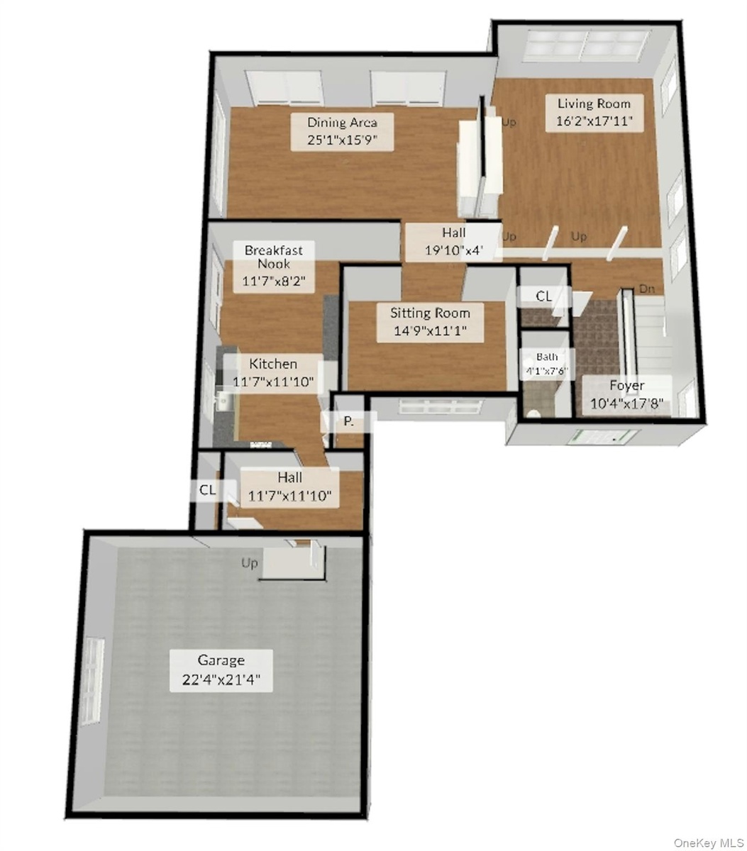 Main Level Floor Plan