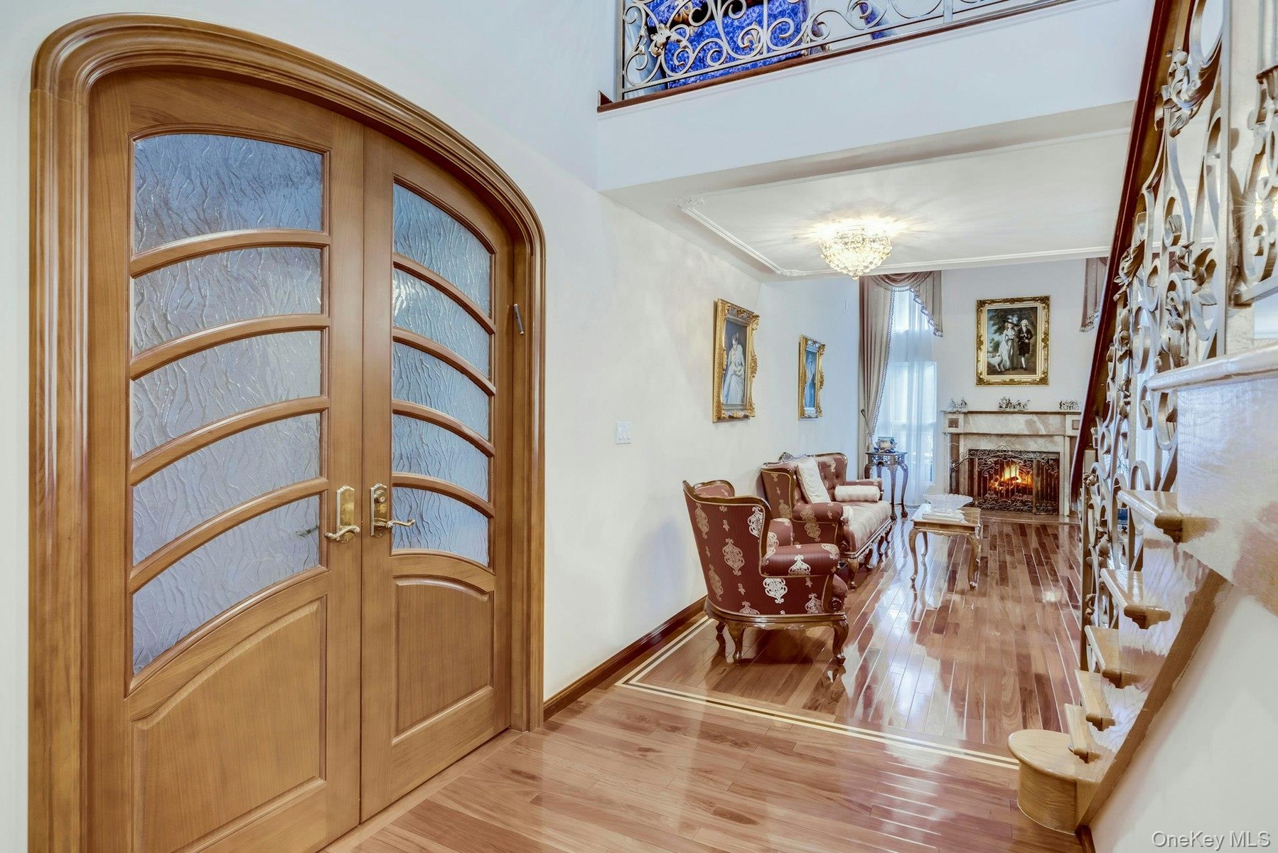 All solid wood doors throughout the home. Custom doors to primary suite