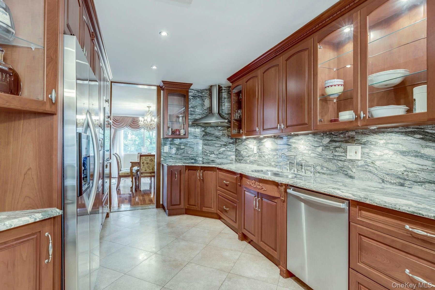 TOL SS and solid wood 42 inch soft close cabinetry with special European storage system