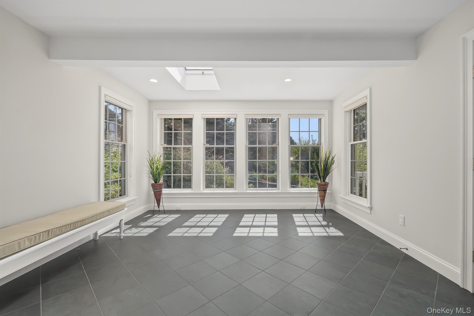 Sunroom with Radiant Floors