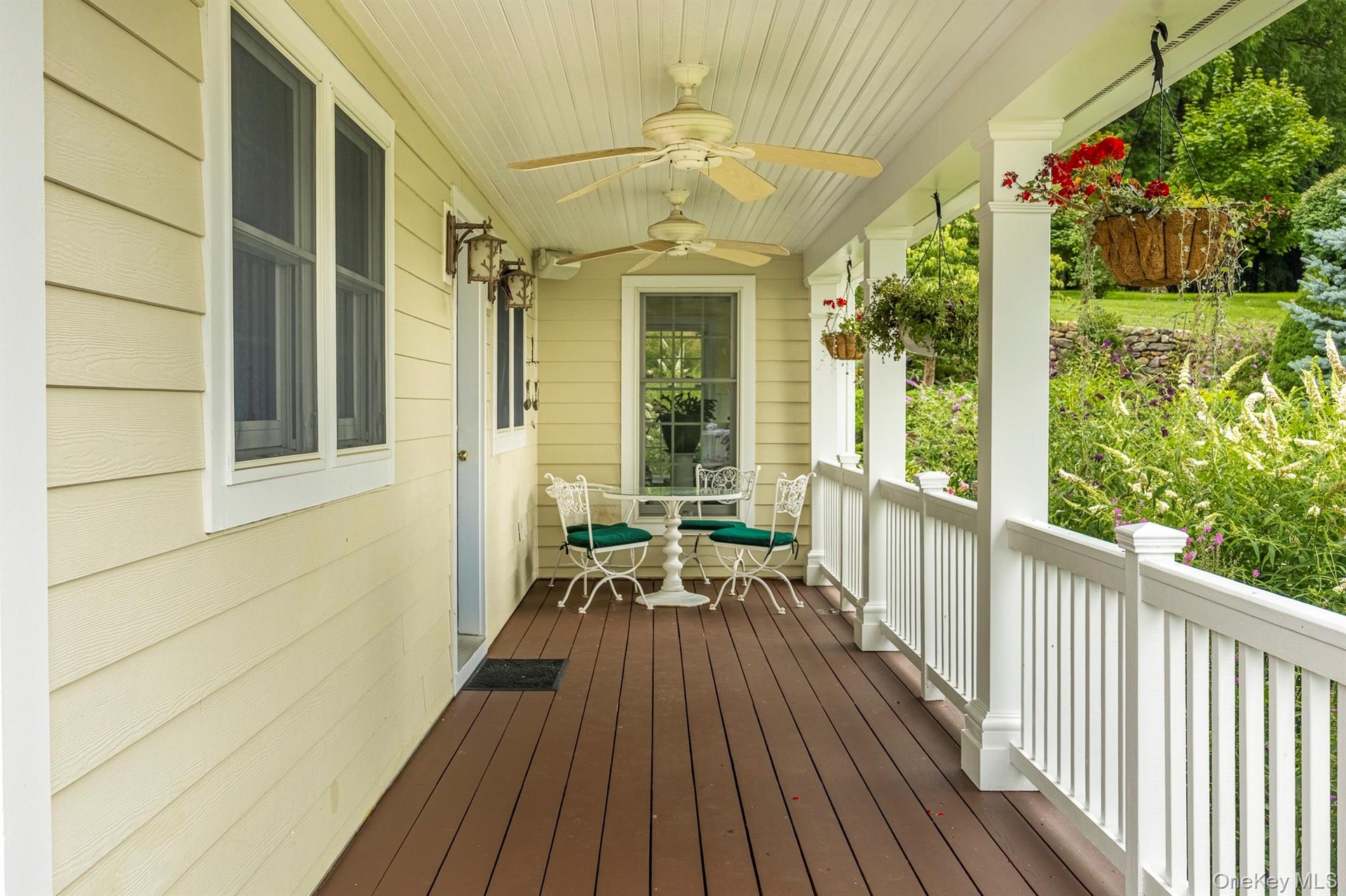 Rear Mahogany Porch