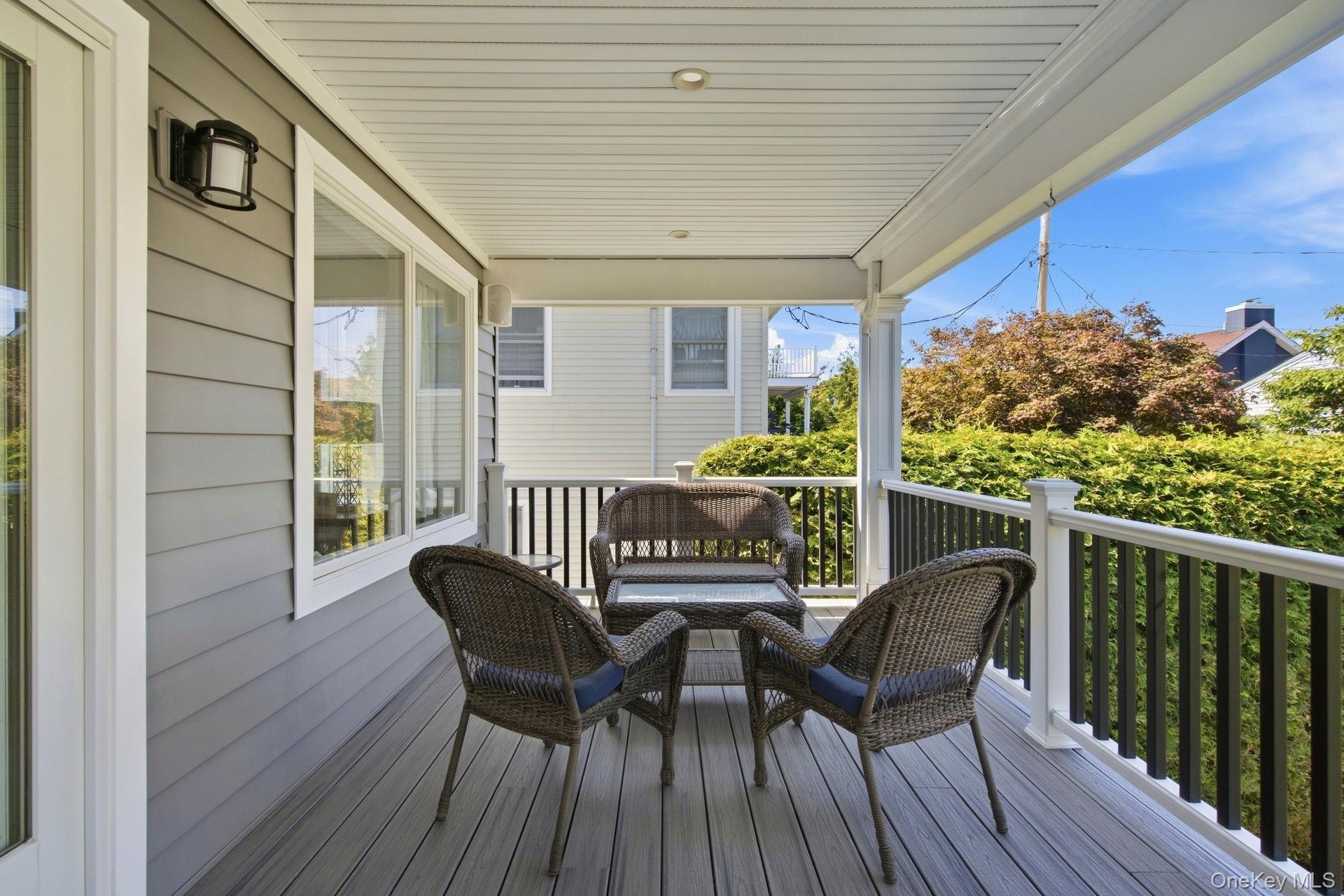 Private deck of primary room