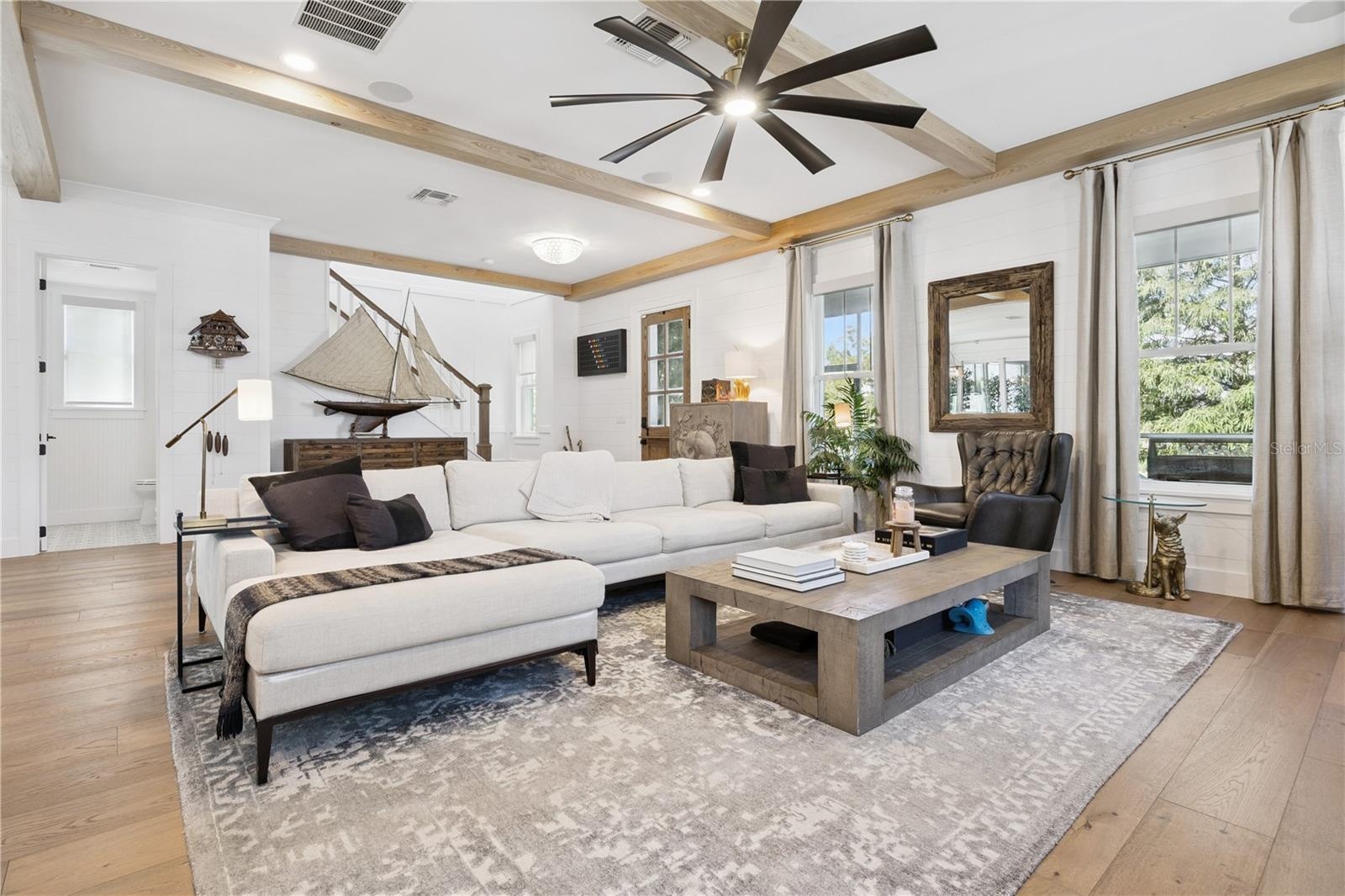Large open living area