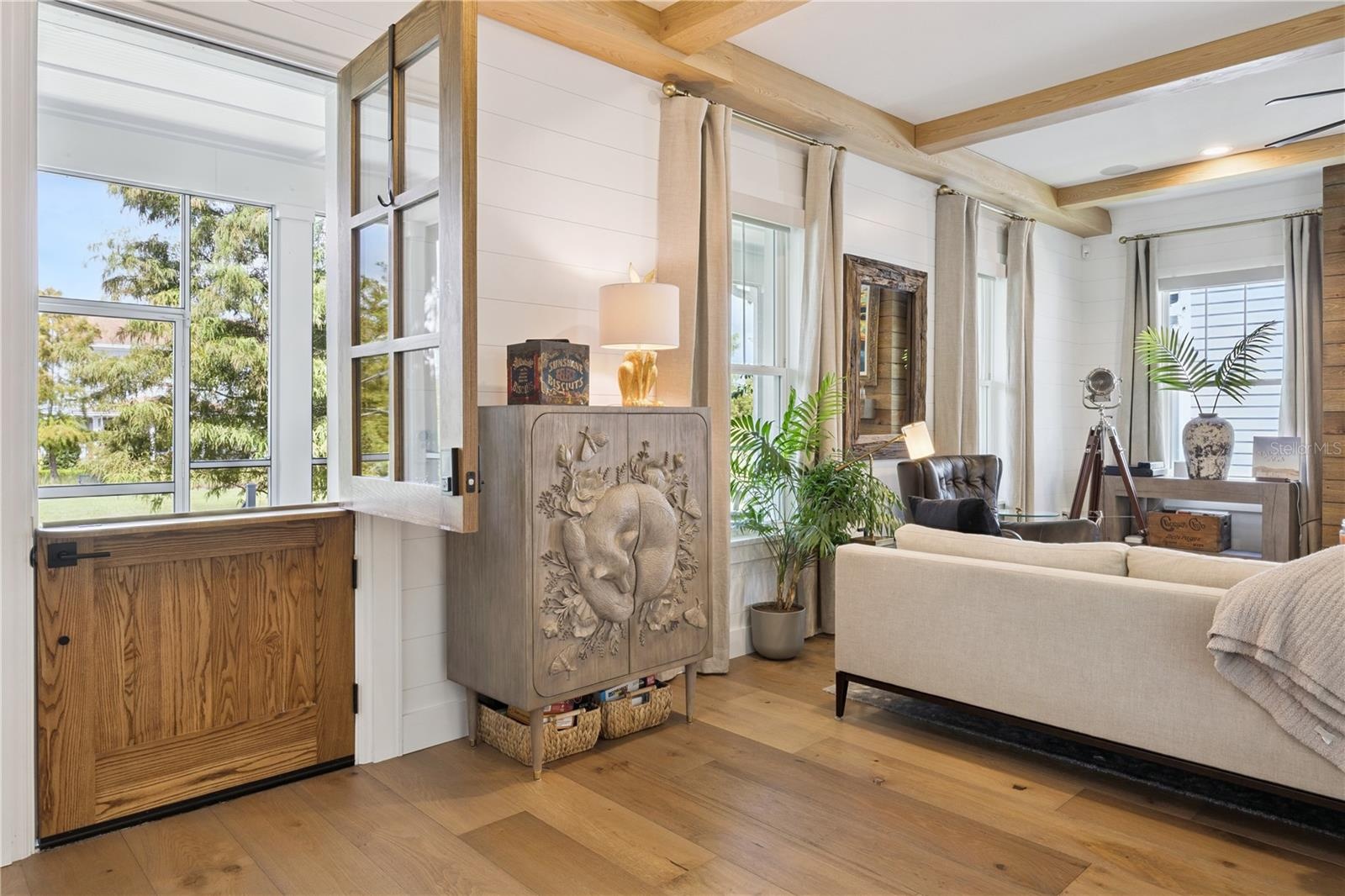 Custom Dutch door!