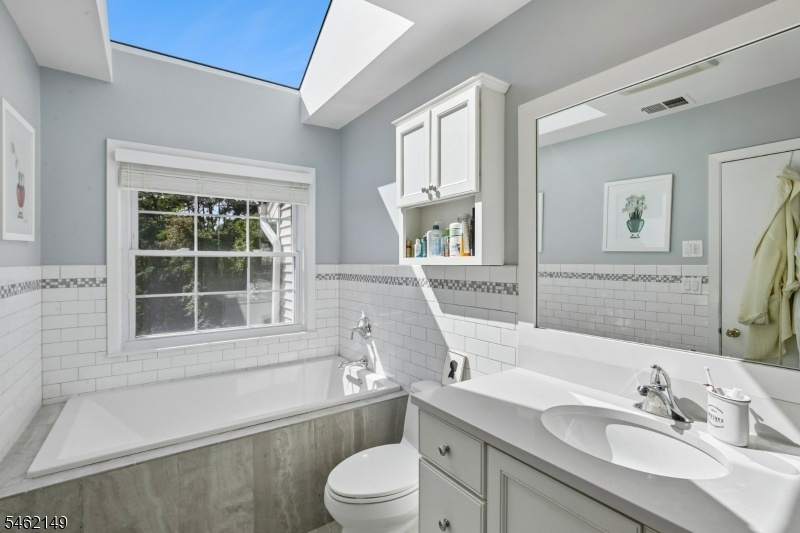 Skylight over tub