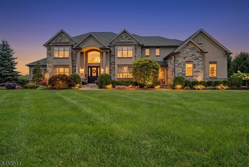 Twilight Front of Home