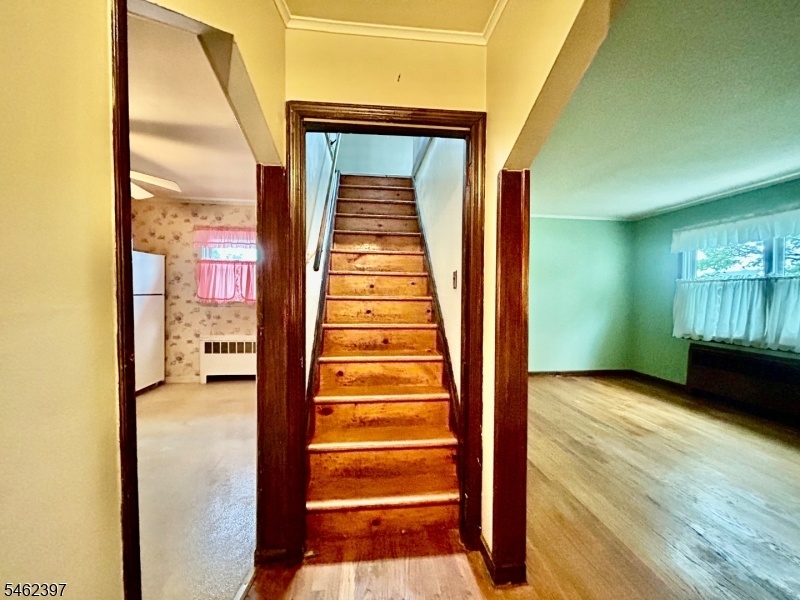 Stairs to second level