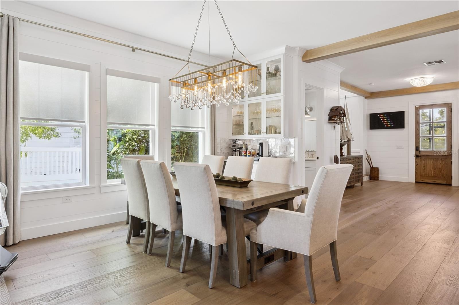 Large dining area