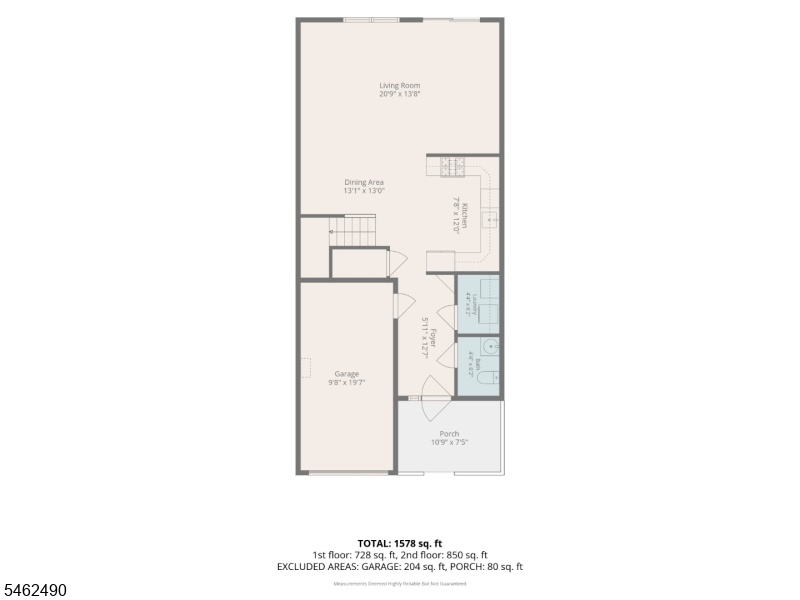 1st FL floor plan