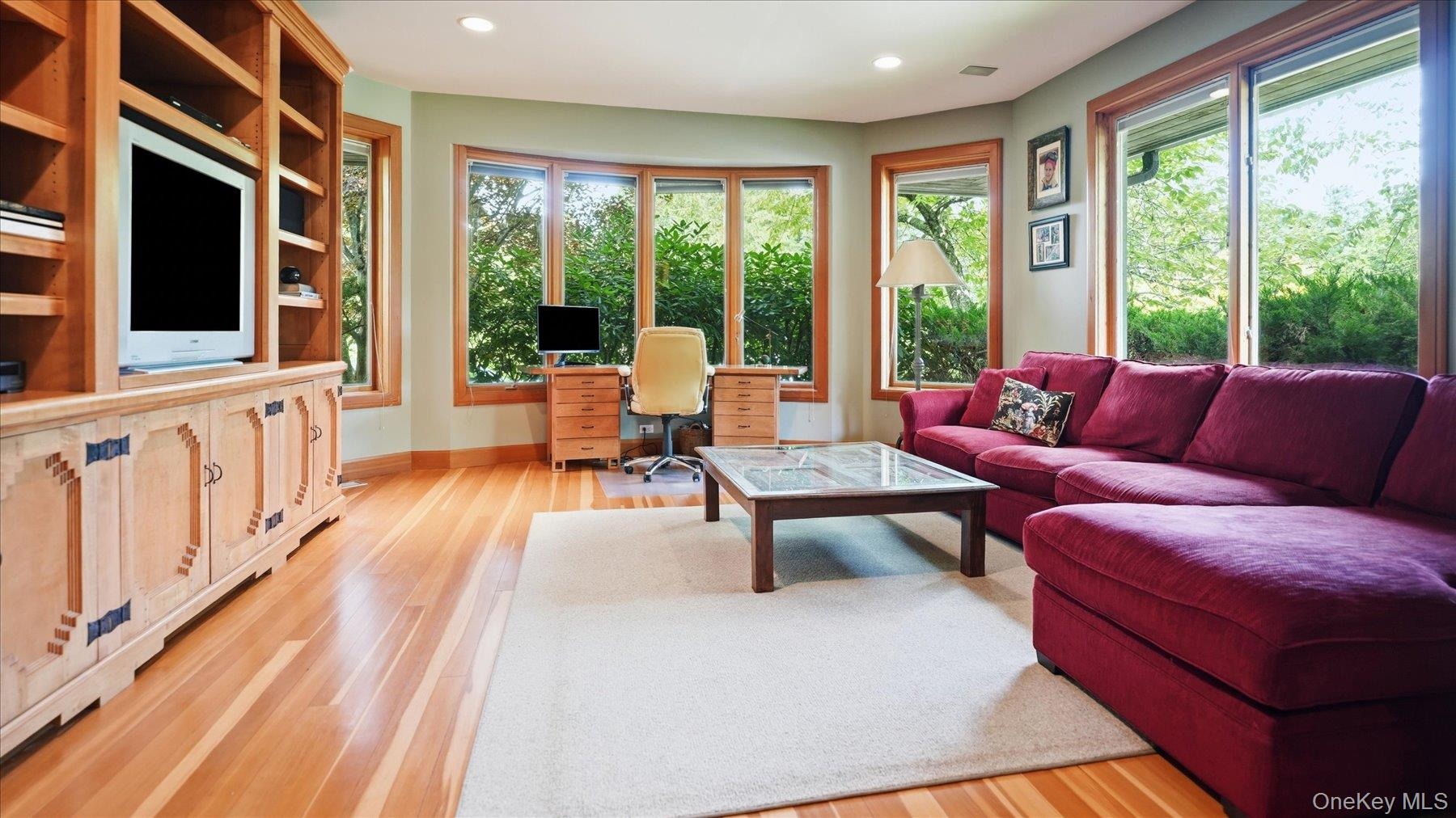 Private library/office/den for work or cozy entertainment