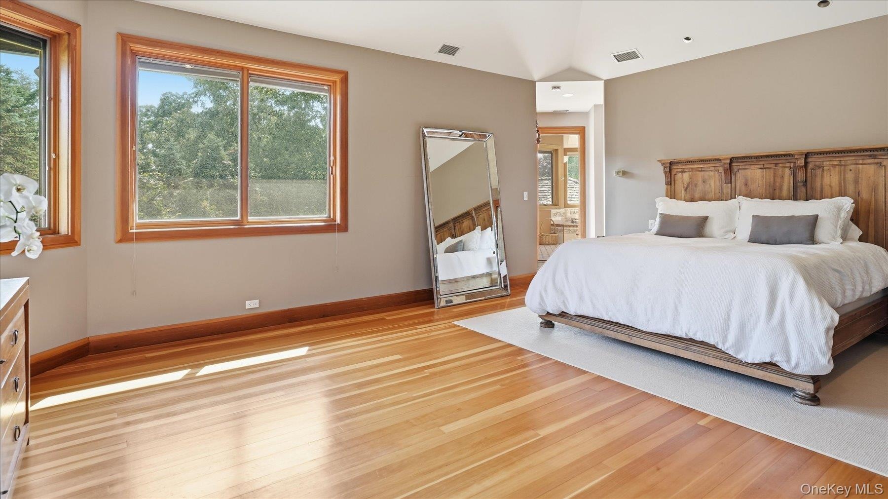 Primary Ensuite, spacious, sunlit with very large walk-in and extra closets