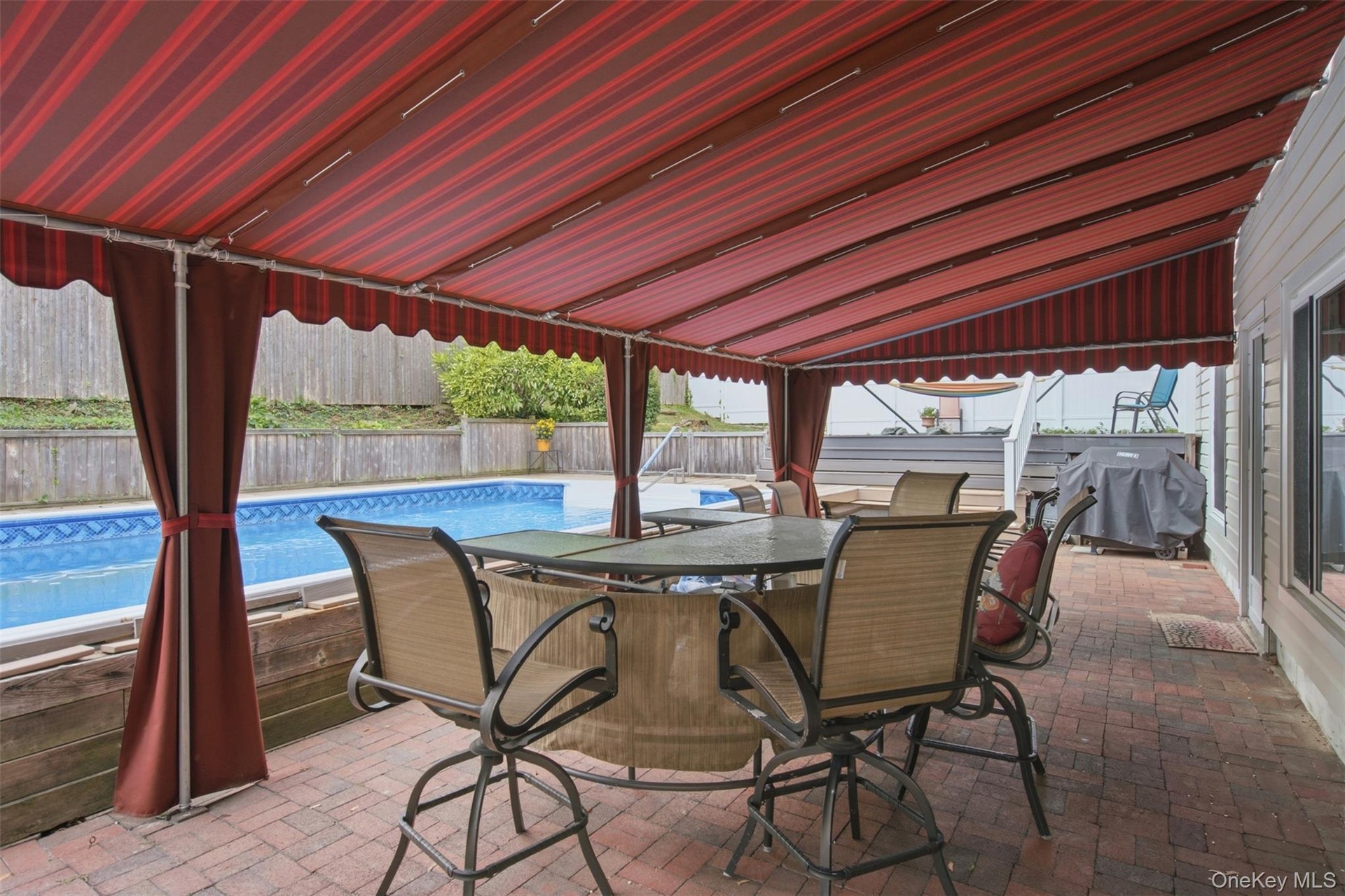 Brick Patio Perfect For Entertaining