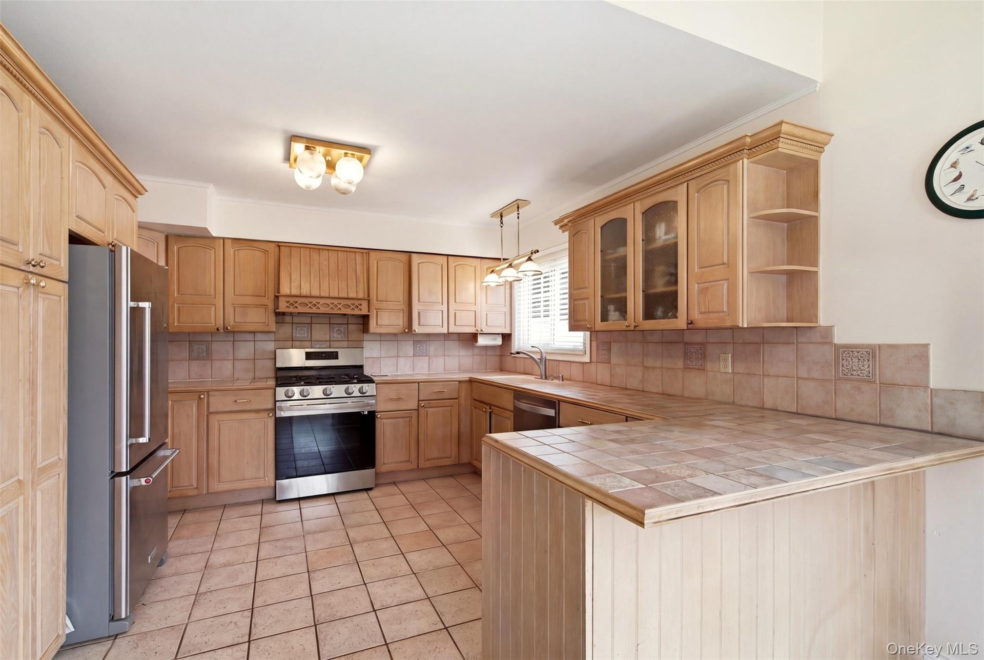 Kitchen With New Windows, Faucet, Appliances