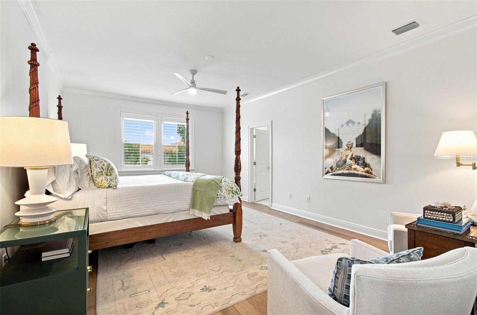 Serene primary suite