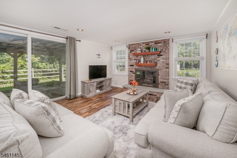 Family Room w/ egress to patio