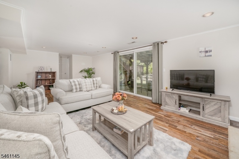 Family Room w/ egress to patio