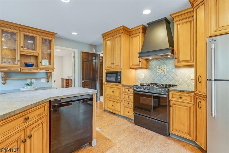 Ample counter space