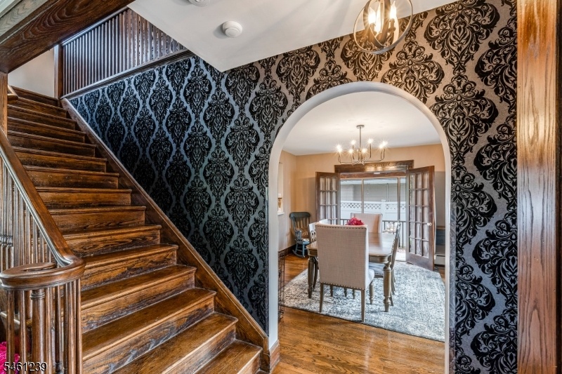 Open staircase