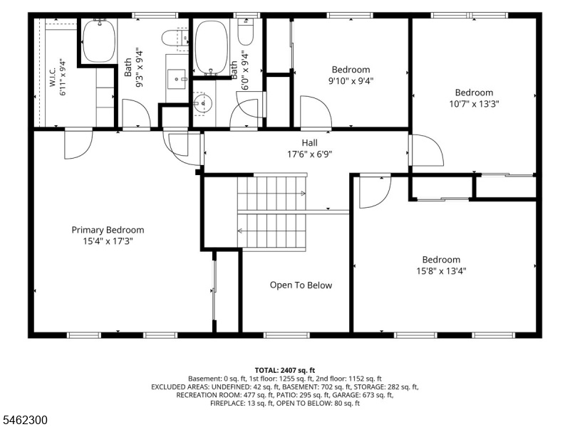 Floor Plan-Second Floor