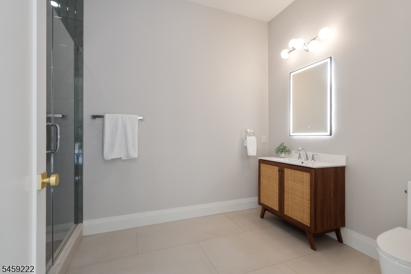 First floor bedroom bathroom