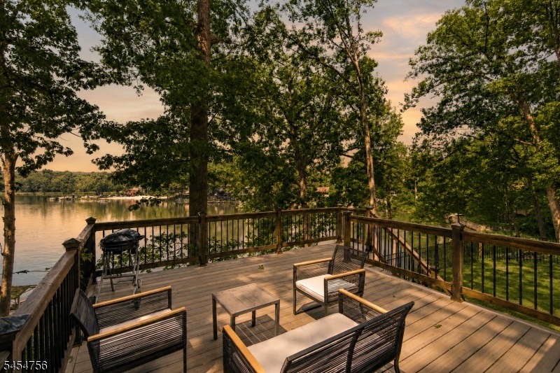 Rear Deck Sunset
