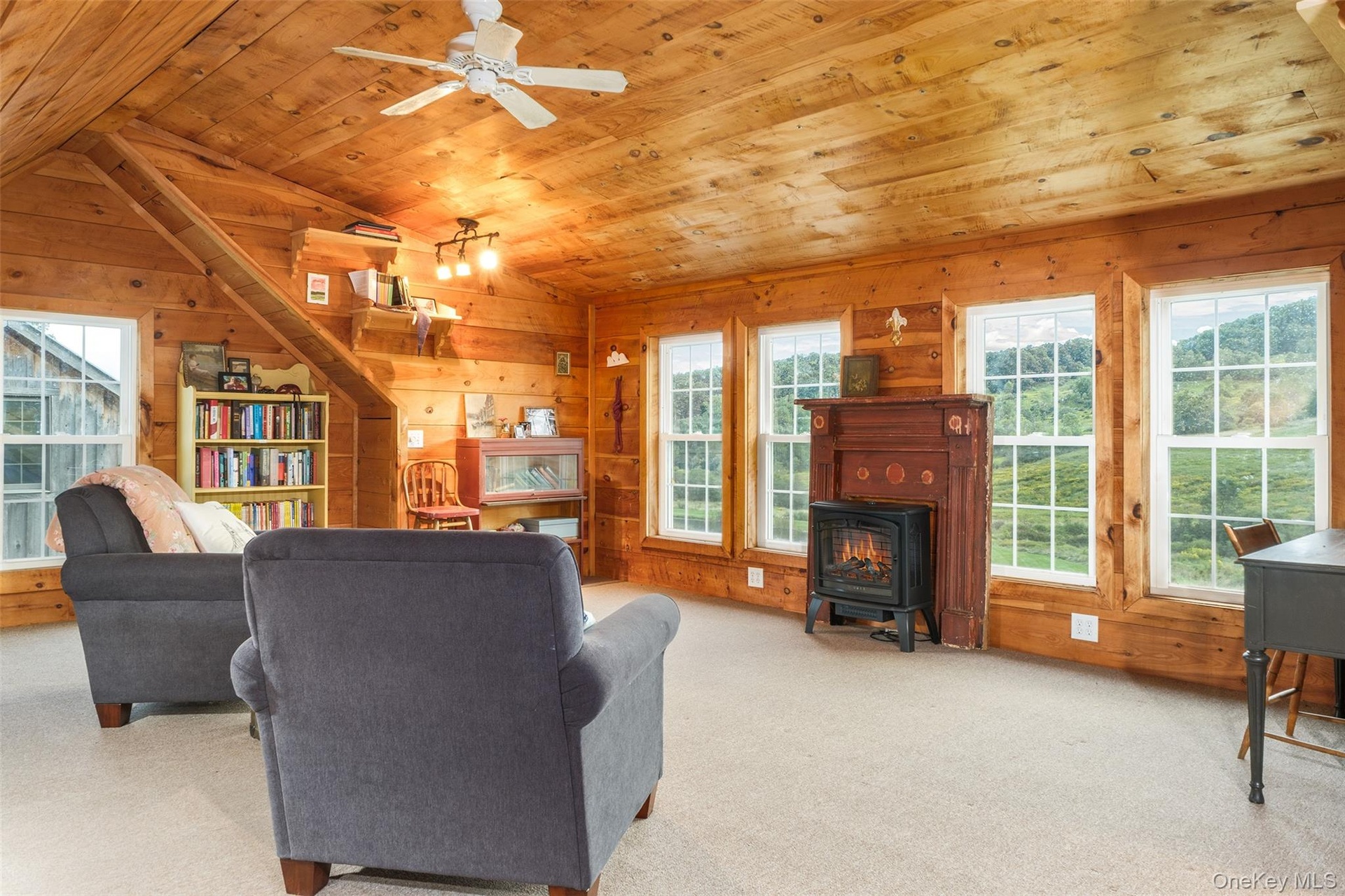 Study in the attic or bonus room