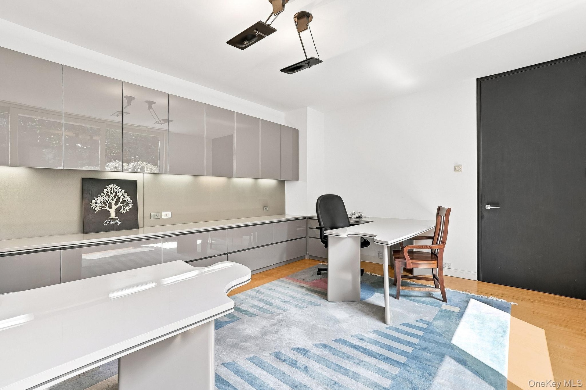 Office located off of kitchen on the main floor